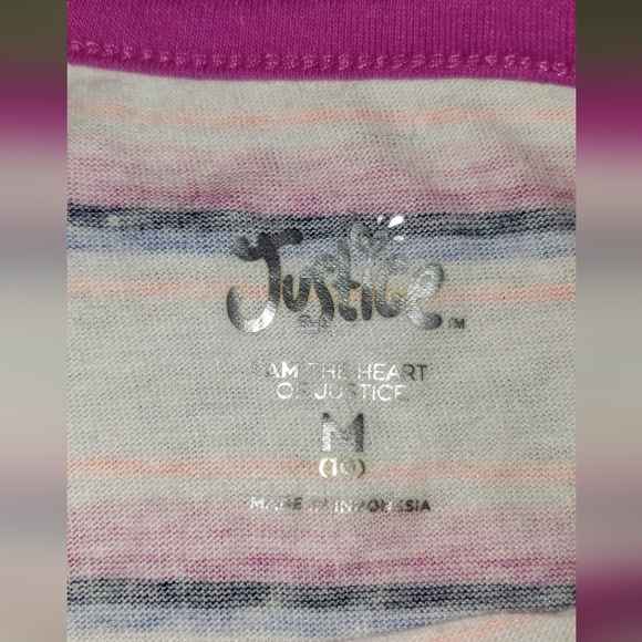 Justice | Classic Striped Tank Top - Picture 2 of 5
